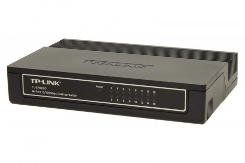 TP-LINK SF1016D switch L2 16x10/100 Desktop TP-LINK SF1016D switch L2 16x10/100 Desktop