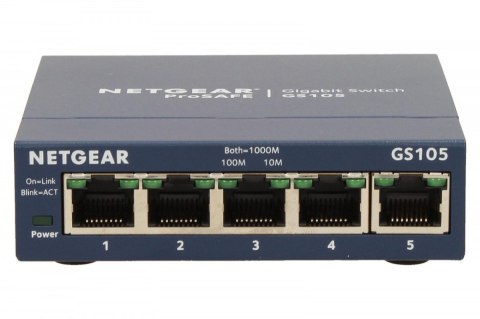 Netgear Switch Unmanaged Plus 5xGE - GS105GE Netgear Switch Unmanaged Plus 5xGE - GS105GE