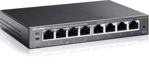 TP-LINK TL-SG108PE Switch Smart 8xGE (4xPoE) TP-LINK TL-SG108PE Switch Smart 8xGE (4xPoE)