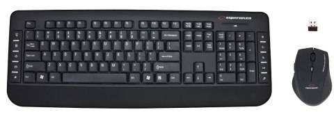 Esperanza Zestaw bezprzewodowy klawiatura z myszką EK120 2,4GHz USB Esperanza Zestaw bezprzewodowy klawiatura z myszką EK120 2,4GHz USB