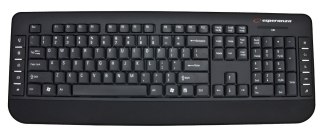 Esperanza Zestaw bezprzewodowy klawiatura z myszką EK120 2,4GHz USB