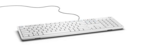 Dell Klawiatura multimedialna KB216 biała Dell Klawiatura multimedialna KB216 biała
