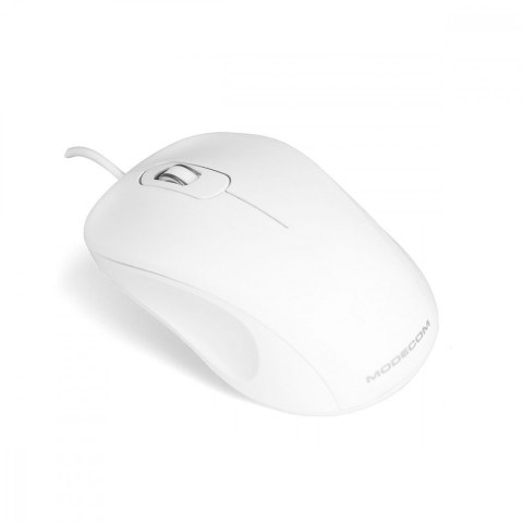 MODECOM M10 BIAŁA PRZEWODOWA MYSZ OPTYCZNA MODECOM M10 BIAŁA PRZEWODOWA MYSZ OPTYCZNA