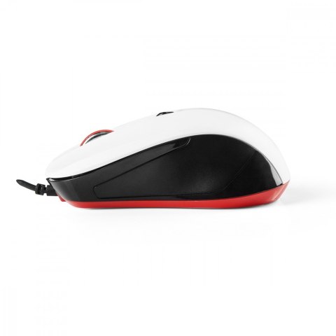MODECOM M9.1 CZARNO-BIAŁA PRZEWODOWA MYSZ OPTYCZNA MODECOM M9.1 CZARNO-BIAŁA PRZEWODOWA MYSZ OPTYCZNA