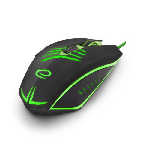Esperanza MYSZKA PRZEWODOWA DLA GRACZY 6D OPTYCZNA USB MX209 CLAW ZIELONA Esperanza MYSZKA PRZEWODOWA DLA GRACZY 6D OPTYCZNA USB MX209 CLAW ZIELONA