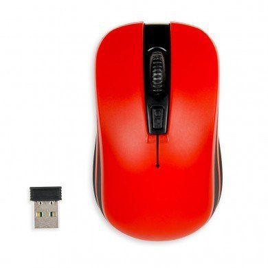 IBOX Mysz Loriini Pro optyczna bezprzewodowa Czerwona IBOX Mysz Loriini Pro optyczna bezprzewodowa Czerwona