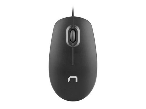 Natec Mysz laserowa Hawk 1000 DPI czarna