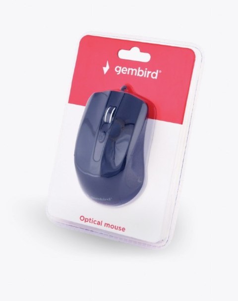 Gembird Mysz optyczna USB czarna Gembird Mysz optyczna USB czarna