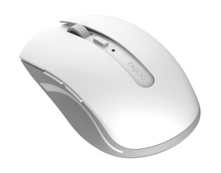 RAPOO Mysz optyczna bezprzewodowa 2.4GHz+BT 7200M Biała