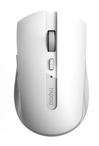 RAPOO Mysz optyczna bezprzewodowa 2.4GHz+BT 7200M Biała