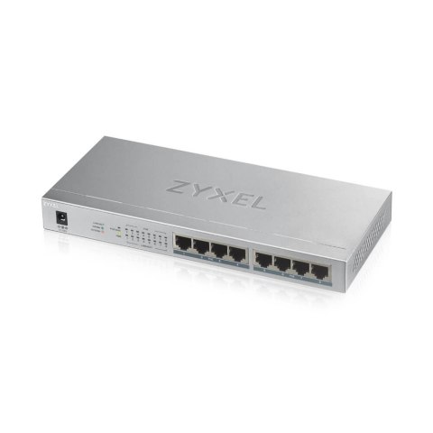 Zyxel Przełącznik GS1008-HP 8 Port Gigabit PoE+ unmanaged desktop 60W Zyxel Przełącznik GS1008-HP 8 Port Gigabit PoE+ unmanaged desktop 60W