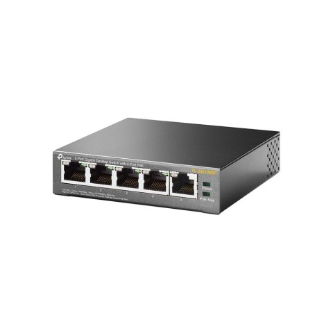 TP-LINK Przełącznik SG1005P 5 x GE (4 x PoE) TP-LINK Przełącznik SG1005P 5 x GE (4 x PoE)