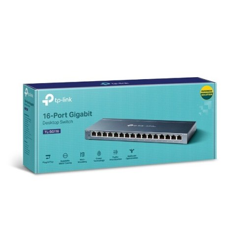 TP-LINK Przełącznik SG116 16x1GbE TP-LINK Przełącznik SG116 16x1GbE