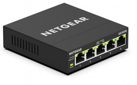 Netgear Przełącznik zarządzalny SMART GS305E Plus 5xGE Netgear Przełącznik zarządzalny SMART GS305E Plus 5xGE