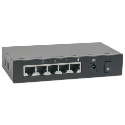 Intellinet Switch Gigabit 5x10/100/1000 RJ45 PoE+ 1XPD 4xPSE 68W Intellinet Switch Gigabit 5x10/100/1000 RJ45 PoE+ 1XPD 4xPSE 68W