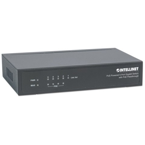 Intellinet Switch Gigabit 5x10/100/1000 RJ45 PoE+ 1XPD 4xPSE 68W Intellinet Switch Gigabit 5x10/100/1000 RJ45 PoE+ 1XPD 4xPSE 68W