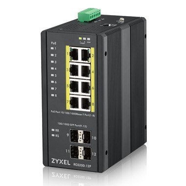 Zyxel Switch Managed PoE 12port RGS200-12P Zyxel Switch Managed PoE 12port RGS200-12P