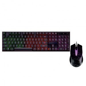 ART Zestaw USB: Klawiatura podświetlana + mysz podświetlana AK-50 ART Zestaw USB: Klawiatura podświetlana + mysz podświetlana AK-50