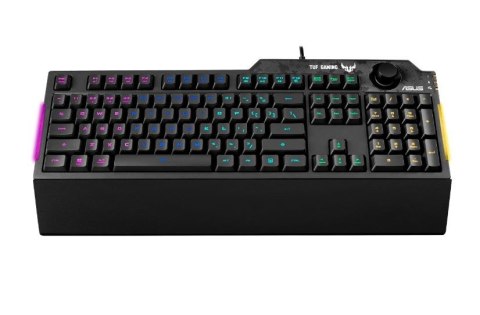 Asus Klawiatura TUF Gaiming K1 RGB lighting/USB/black Asus Klawiatura TUF Gaiming K1 RGB lighting/USB/black