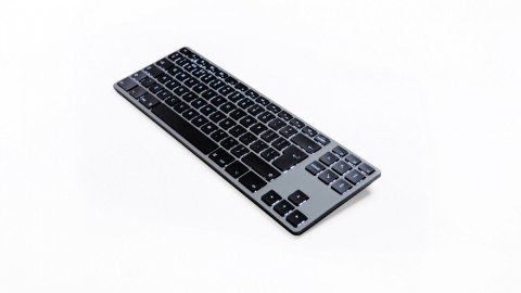 Matias Klawiatura aluminiowa Mac Tenkeyless RGB szara Matias Klawiatura aluminiowa Mac Tenkeyless RGB szara