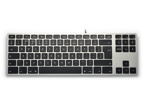 Matias Klawiatura aluminiowa Mac Tenkeyless RGB szara Matias Klawiatura aluminiowa Mac Tenkeyless RGB szara