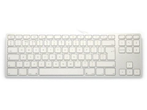 Matias Klawiatura aluminiowa Mac Tenkeyless srebrna Matias Klawiatura aluminiowa Mac Tenkeyless srebrna
