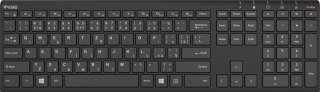 YENKEE Klawiatura bezprzewodowa Slim YKB 2000 CSBK akumulator