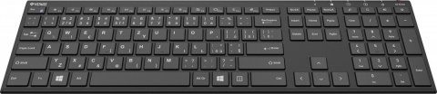 YENKEE Klawiatura bezprzewodowa Slim YKB 2000 CSBK akumulator YENKEE Klawiatura bezprzewodowa Slim YKB 2000 CSBK akumulator