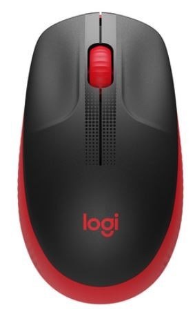 Logitech Mysz bezprzewodowa M190 Red 910-005908 Logitech Mysz bezprzewodowa M190 Red 910-005908