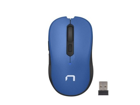 Natec Mysz bezprzewodowa Robin 1600 DPI niebieska