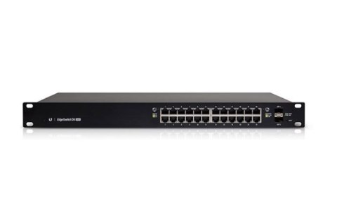 UBIQUITI Przełącznik 24x1GbE 2xSFP PoE ES-24-250W UBIQUITI Przełącznik 24x1GbE 2xSFP PoE ES-24-250W