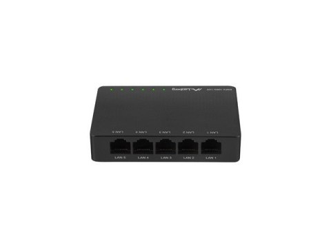 Lanberg Przełącznik 5X 1GB/S GIGABIT 12V Ethernet DSP2-1005-12V Lanberg Przełącznik 5X 1GB/S GIGABIT 12V Ethernet DSP2-1005-12V