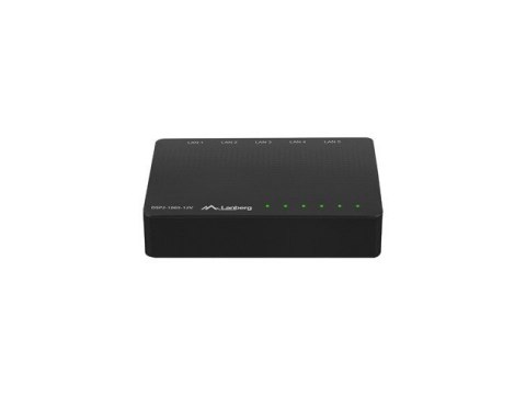 Lanberg Przełącznik 5X 1GB/S GIGABIT 12V Ethernet DSP2-1005-12V Lanberg Przełącznik 5X 1GB/S GIGABIT 12V Ethernet DSP2-1005-12V