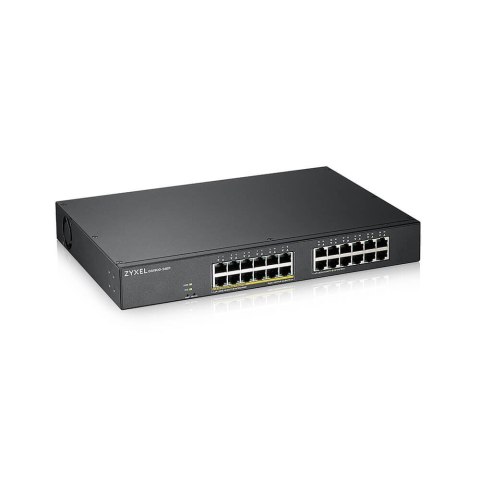 Zyxel Przełącznik GS1900-24EP-EU0101F 24xGbE L2 12xPoE Rack 130W Zyxel Przełącznik GS1900-24EP-EU0101F 24xGbE L2 12xPoE Rack 130W