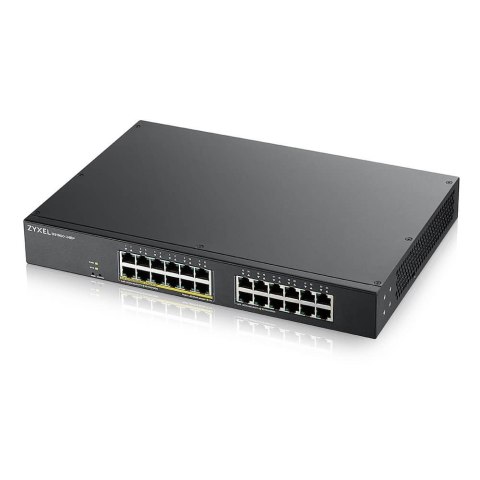 Zyxel Przełącznik GS1900-24EP-EU0101F 24xGbE L2 12xPoE Rack 130W Zyxel Przełącznik GS1900-24EP-EU0101F 24xGbE L2 12xPoE Rack 130W
