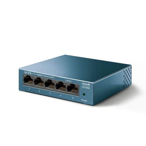 TP-LINK Przełącznik LS105G 5x1GbE LiteWave TP-LINK Przełącznik LS105G 5x1GbE LiteWave