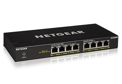 Netgear Przełącznik niezarządzalny GS308PP 8x1Gb PoE+ Netgear Przełącznik niezarządzalny GS308PP 8x1Gb PoE+
