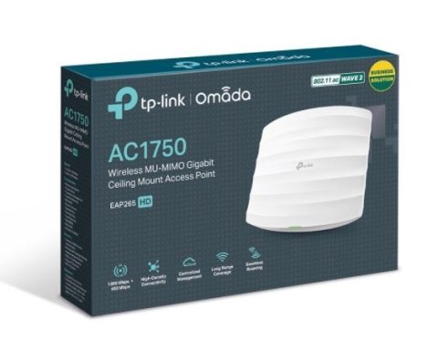 TP-LINK Punkt dostępowy EAP265 HD Gb PoE AC1750 TP-LINK Punkt dostępowy EAP265 HD Gb PoE AC1750