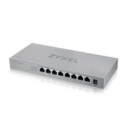 Zyxel MG-108 8Ports Desktop 2,5G unmanaged Switch MG-108-ZZ0101F Zyxel MG-108 8Ports Desktop 2,5G unmanaged Switch MG-108-ZZ0101F