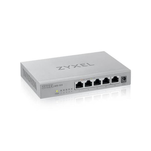 Zyxel MG105 5Ports Desktop 2,5G unmanaged Switch MG-105-ZZ0101F Zyxel MG105 5Ports Desktop 2,5G unmanaged Switch MG-105-ZZ0101F