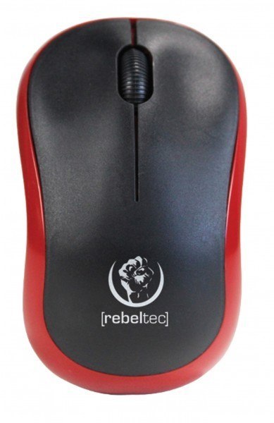 Rebeltec Mysz bezprzewodowa METEOR Czerwona Rebeltec Mysz bezprzewodowa METEOR Czerwona
