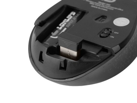 Natec Mysz bezprzewodowa Osprey 1600DPI Bluetooth + 2.4GHz Czarno-szara Natec Mysz bezprzewodowa Osprey 1600DPI Bluetooth + 2.4GHz Czarno-szara