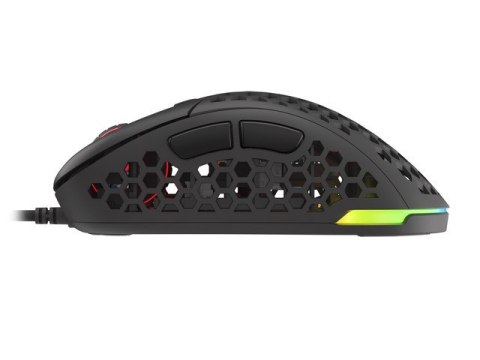 Genesis Mysz Xenon 800 lekka 16000 DPI podświetlenie RGB dla graczy lekka Czarna