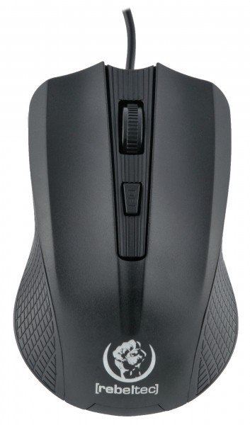 Rebeltec Mysz optyczna USB BLAZER 4 przyciski + rolka Rebeltec Mysz optyczna USB BLAZER 4 przyciski + rolka