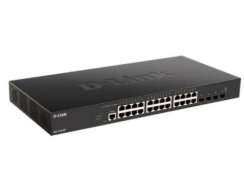 D-Link Przełącznik Smart DXS-1210-28T Switch Smart 24x10GE 4xSFP28 D-Link Przełącznik Smart DXS-1210-28T Switch Smart 24x10GE 4xSFP28