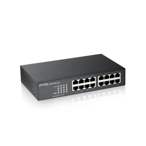 Zyxel Przełącznik niezarządzalny GS1100-16-EU0103F 16x Gigabit Unmanaged Switch GS1100-16-EU0103F Zyxel Przełącznik niezarządzalny GS1100-16-EU0103F 16x Gigabit Unmanaged Switch GS1100-16-EU0103F