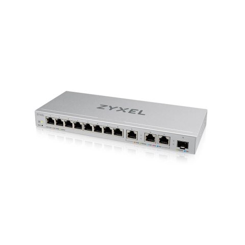Zyxel Przełącznik zarządzalny XGS1250-12, 12-Port Gigabit webmanaged Switch with 8 port 1G + 3-Port MultiGig 1/2.5/5/10G + 1-Por Zyxel Przełącznik zarządzalny XGS1250-12, 12-Port Gigabit webmanaged Switch with 8 port 1G + 3-Port MultiGig 1/2.5/5/10G + 1-Por