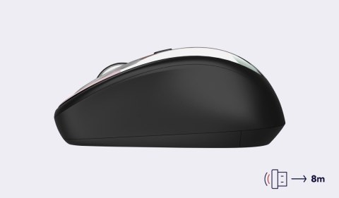 Trust YVI WIRELESS PINK CIRCL ES mysz komputerowa