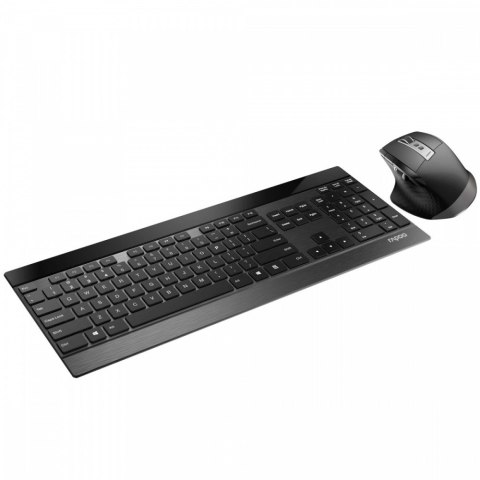 RAPOO Zestaw bezprzewodowy Multi-Mode 9900M czarny RAPOO Zestaw bezprzewodowy Multi-Mode 9900M czarny