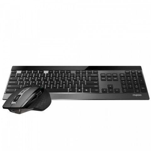 RAPOO Zestaw bezprzewodowy Multi-Mode 9900M czarny RAPOO Zestaw bezprzewodowy Multi-Mode 9900M czarny